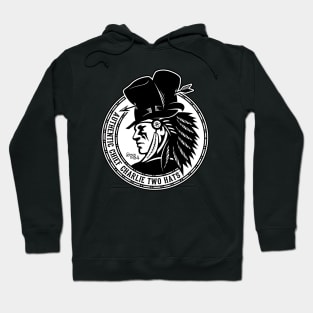 Authentic Chief Charlie Two Hats (B&W) Hoodie